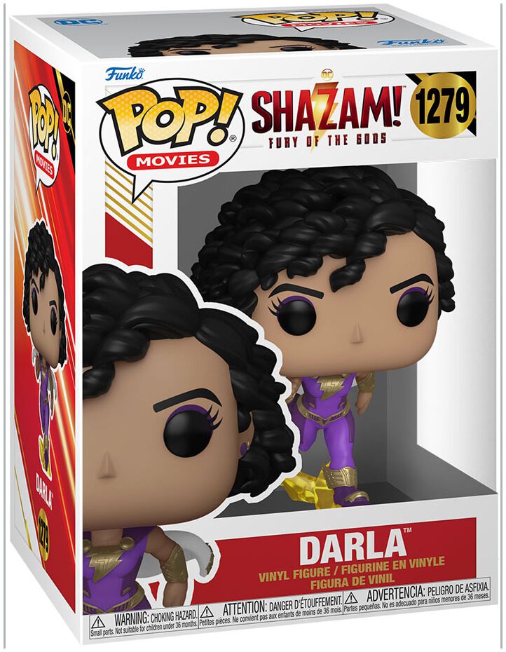 0889698691222 - Shazam Fury of the Gods - Darla Vinyl Figur 1279 Funko Pop! multicolor