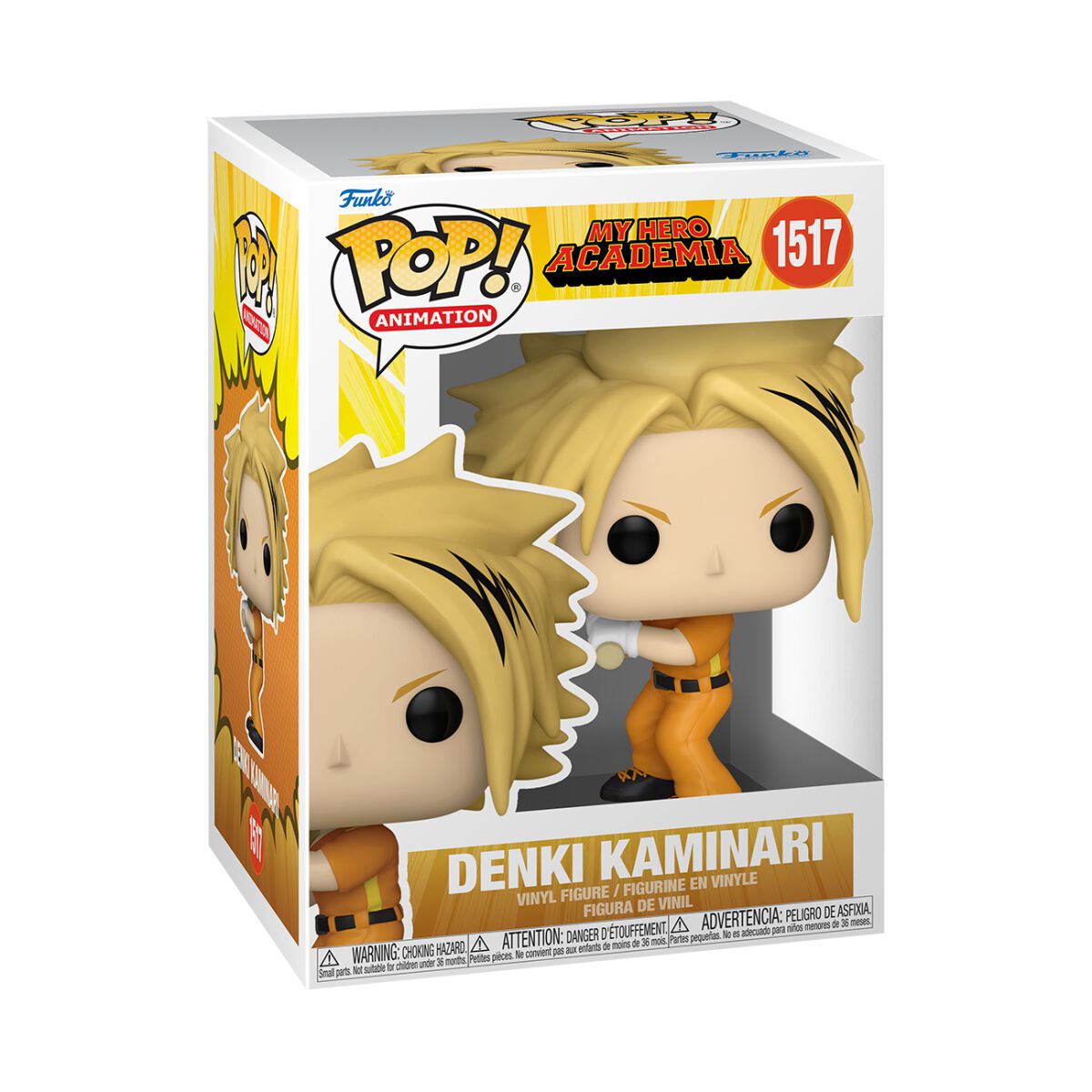 0889698706124 - Denki Kaminari Vinyl Figur 1517 Funko Pop! multicolor