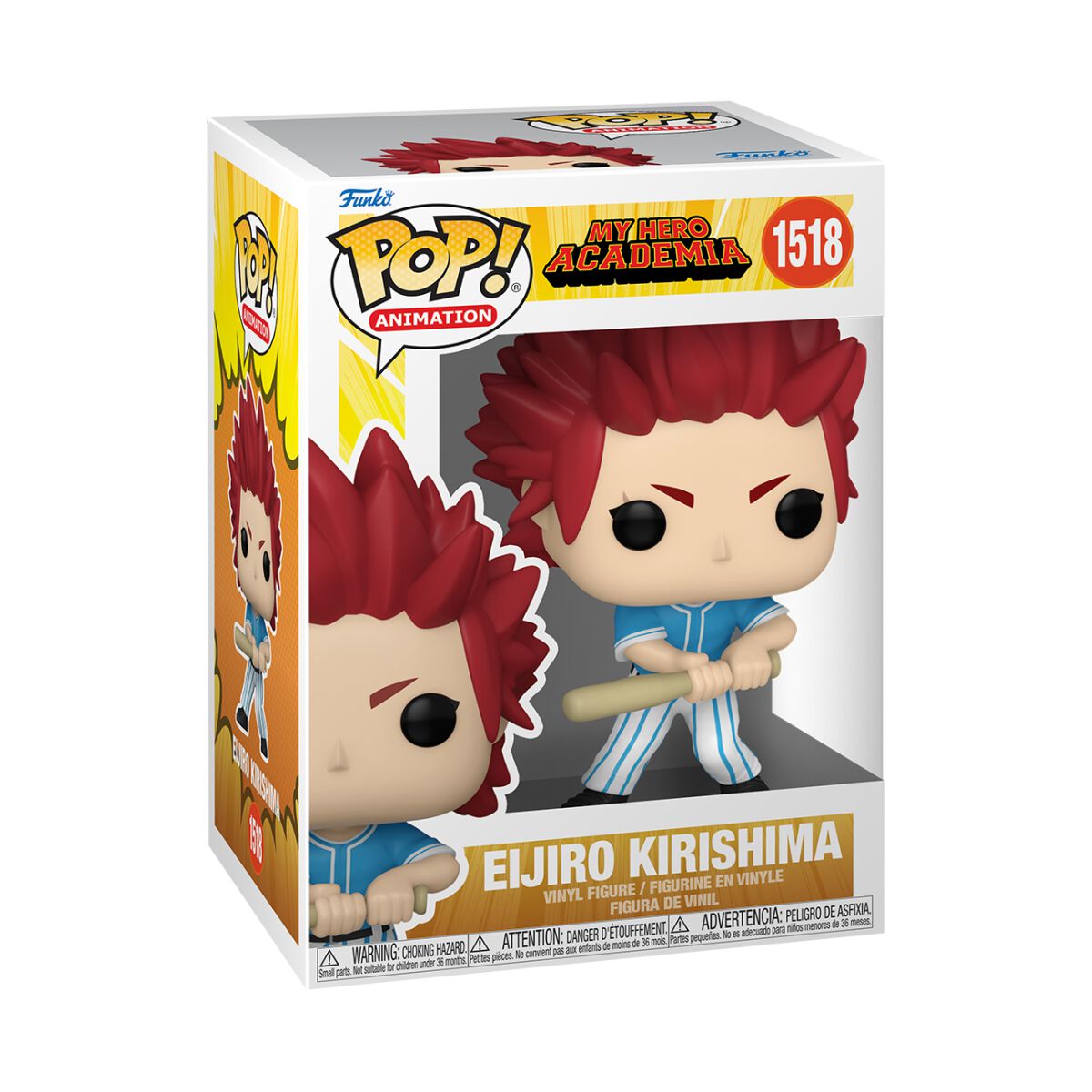 0889698706155 - Eijiro Kirishima Vinyl Figur 1518 Funko Pop! multicolor