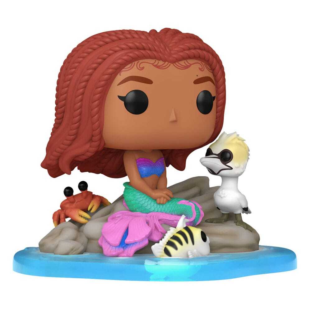 0889698707312 - Sammlerfigur Die kleine Meerjungfrau pop! deluxe vinyl ariel &  friends Funko