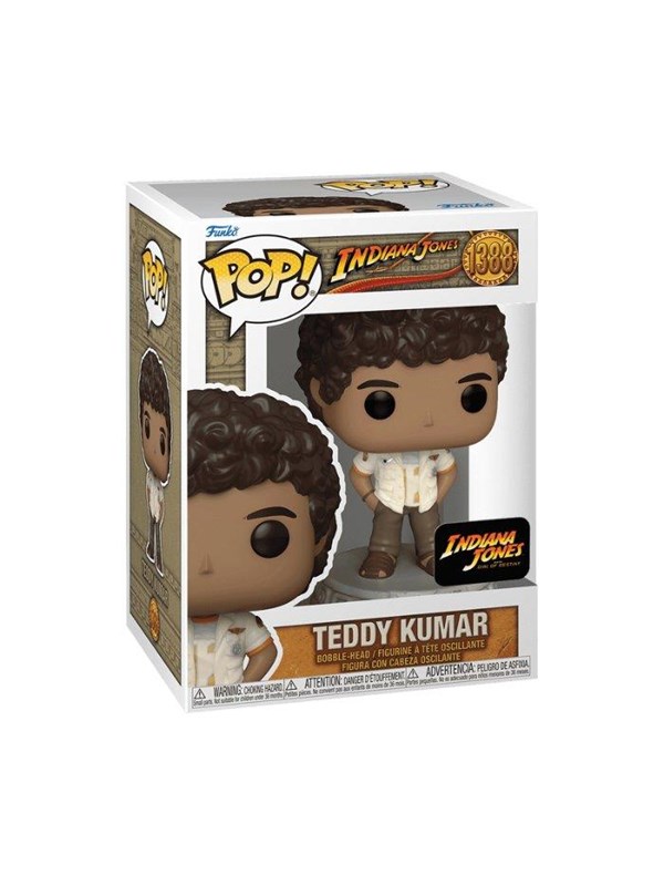 0889698708111 - - POP Vinyl Indiana Jones Teddy Kumar - Figur