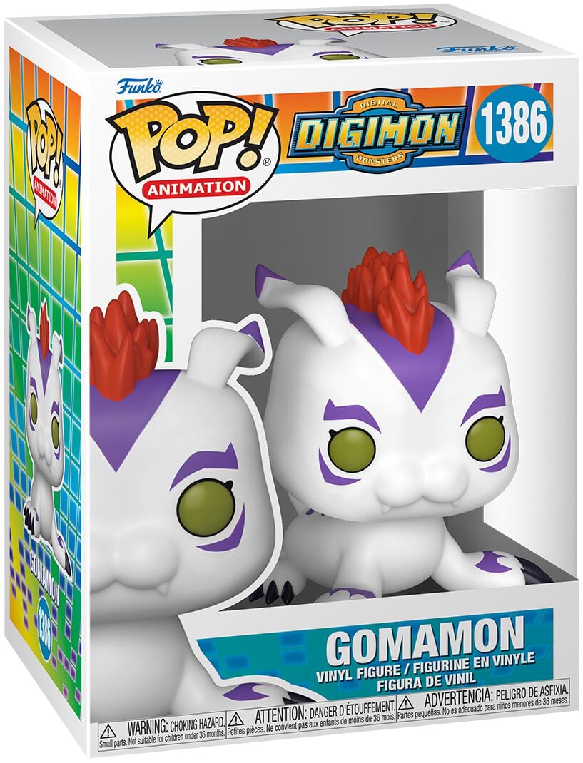 0889698720564 - Gomamon Vinyl Figur 1386 Funko Pop! multicolor