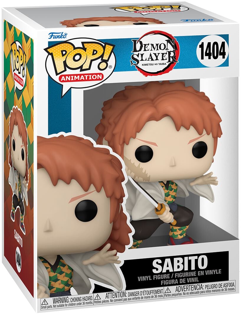 0889698721318 - Sabito Vinyl Figur 1404 Funko Pop! multicolor