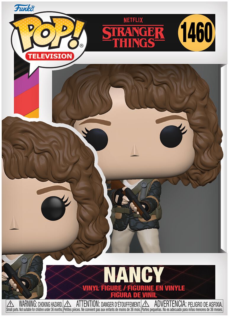 0889698721394 - Season 4 - Nancy Vinyl Figur 1460 Funko Pop! multicolor