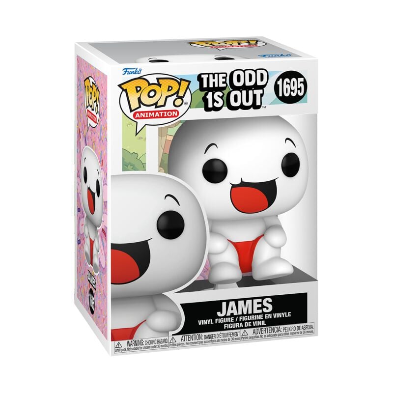 0889698725125 - James Vinyl Figur 1695 Funko Pop! multicolor