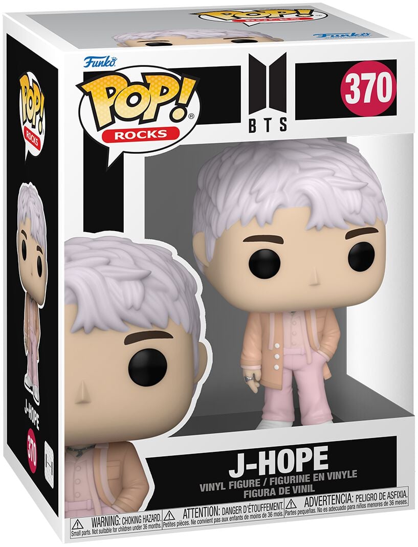 0889698725767 - J Hope Rocks! Vinyl Figur 370 Funko Pop! multicolor