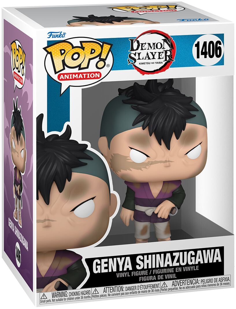 0889698726092 - Genya Shinazugawa Vinyl Figur 1406 Funko Pop! multicolor