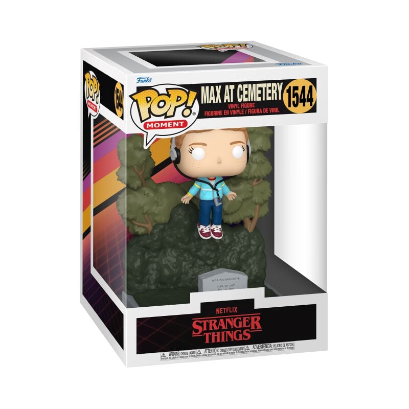 0889698737142 - Season 4 - Max at Cemetery (Pop! Moment) Vinyl Figur 1544 Funko Pop! multicolor