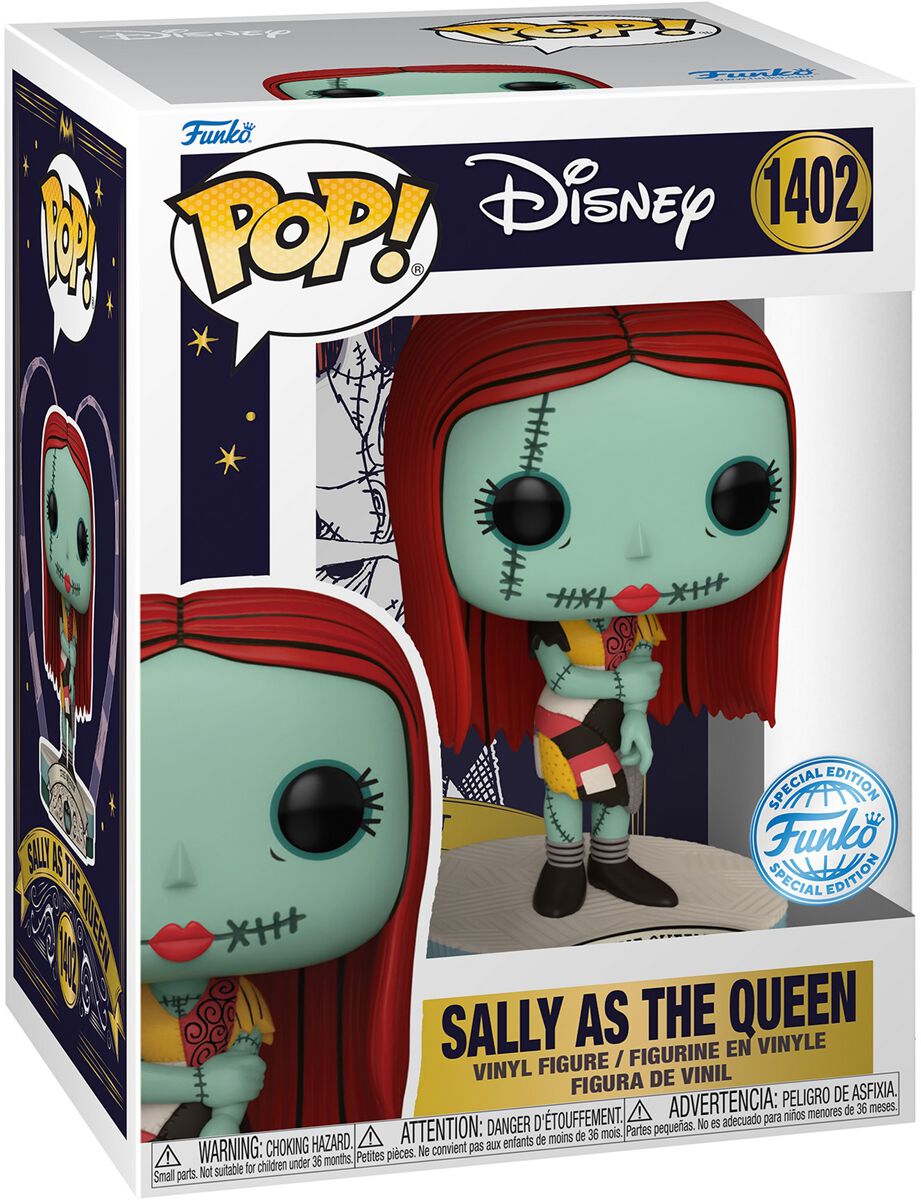 0889698747080 - Sally as the Queen Vinyl Figur 1402 Funko Pop! multicolor