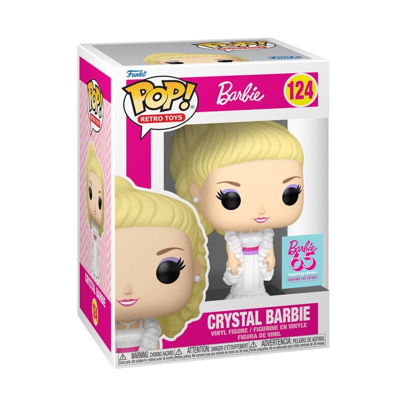 0889698751582 - - POP! - Retro Toys Barbie (Crystal Barbie) - Figur