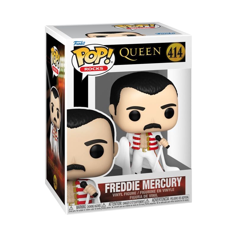 0889698753746 - Freddie Mercury Vinyl Figur 414 Funko Pop! multicolor 0889698753746 - Freddie Mercury Vinyl Figur 414 Funko Pop! multicolor