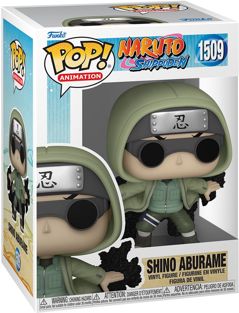 0889698755306 - Shino Aburame Vinyl Figur 1509 Funko Pop! multicolor