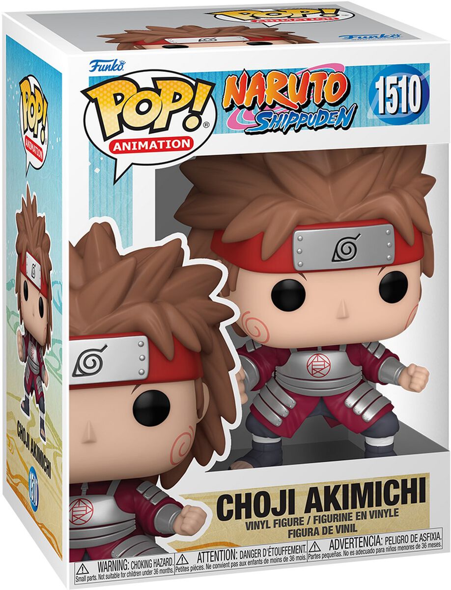 0889698755344 - Choji Akimichi Vinyl Figur 1510 Funko Pop! multicolor