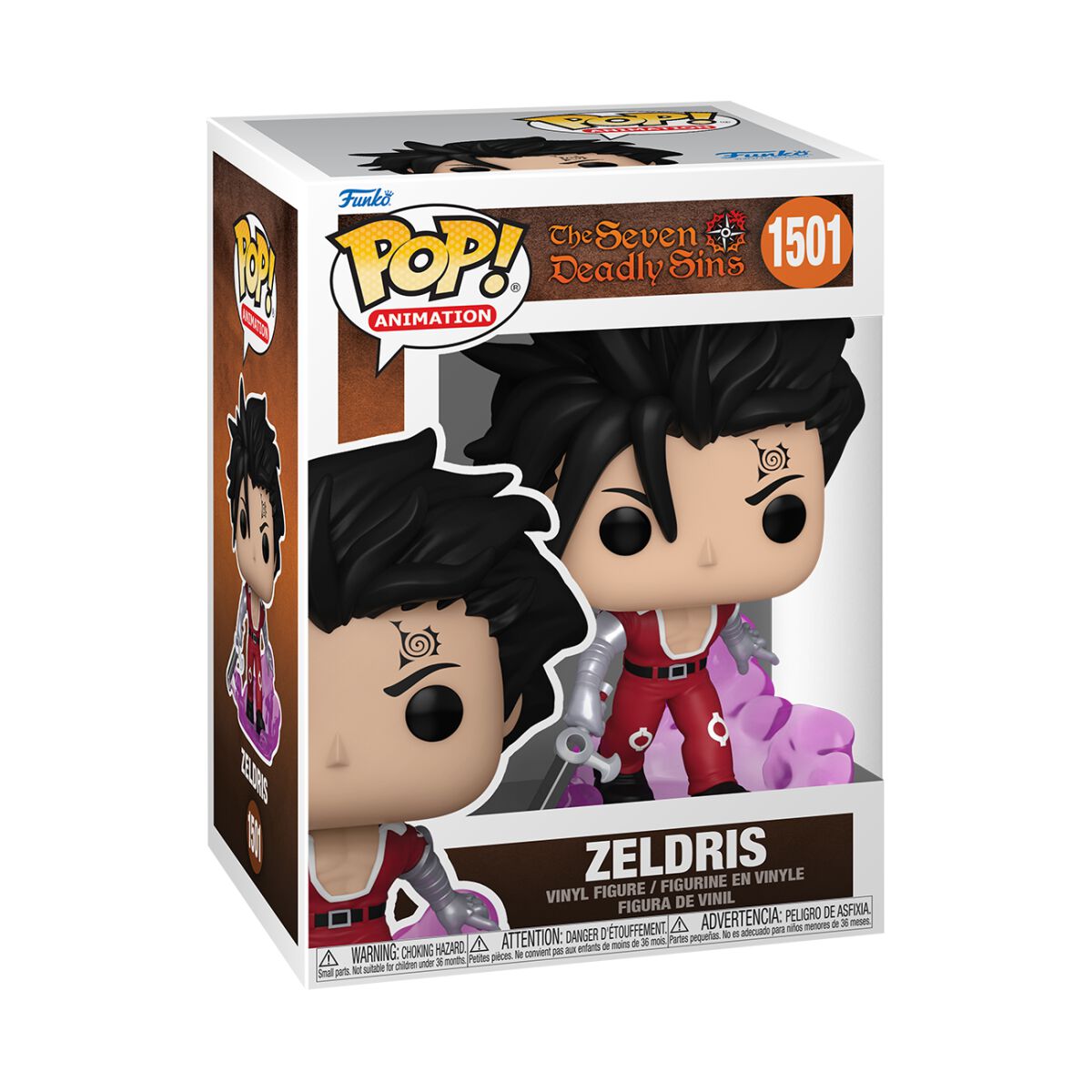 0889698755399 - Zeldris Vinyl Figur 1501 Funko Pop! multicolor