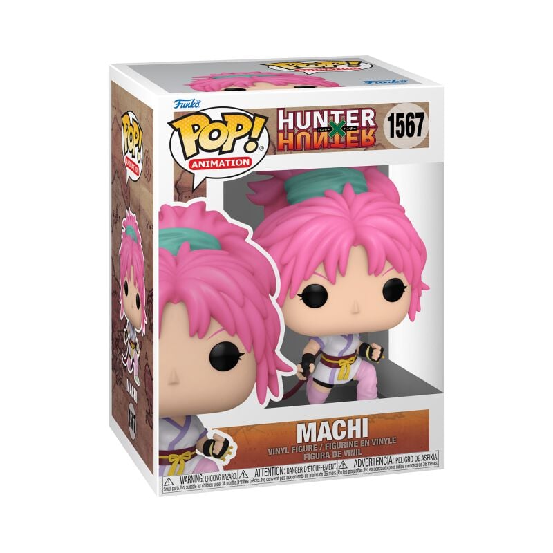 0889698755870 - Machi Vinyl Figur 1567 Funko Pop! multicolor