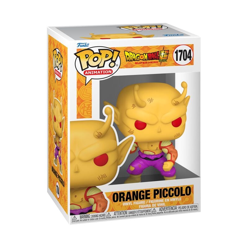 0889698756372 - Super - Super Hero Orange Piccolo Vinyl Figur 1704 Funko Pop! multicolor