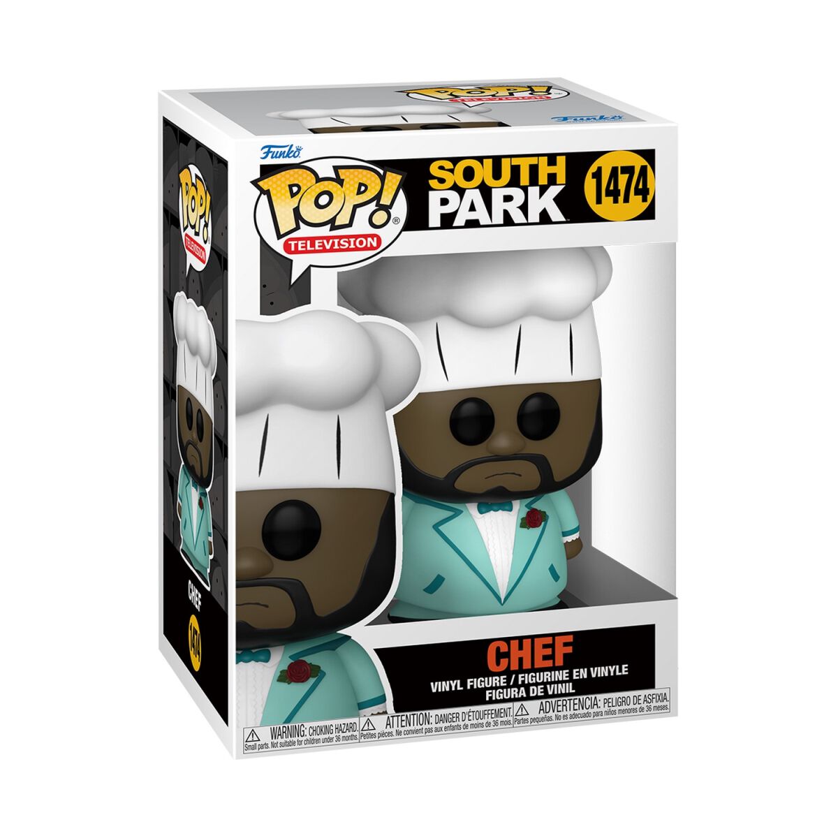 0889698756716 - Chef Vinyl Figur 1474 Funko Pop! multicolor