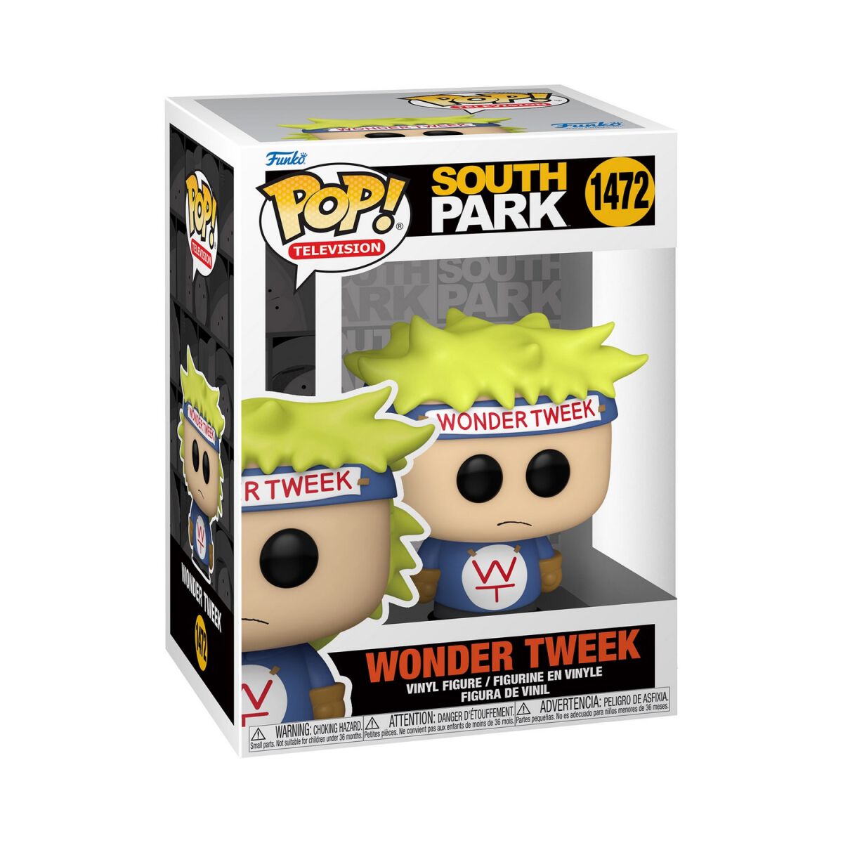 0889698756730 - Wonder Tweek Vinyl Figur 1472 Funko Pop! multicolor