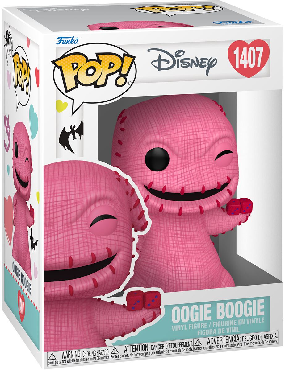 0889698757690 - Oogie Boogie (Valentine Vinyl Figur 1407 Funko Pop! multicolor