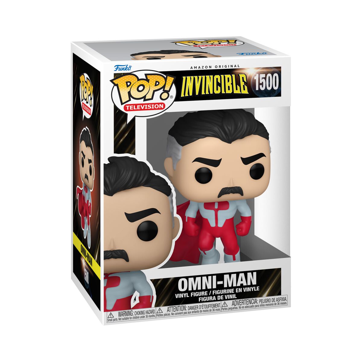 0889698758680 - Omni-Man Vinyl Figur 1500 Funko Pop! multicolor