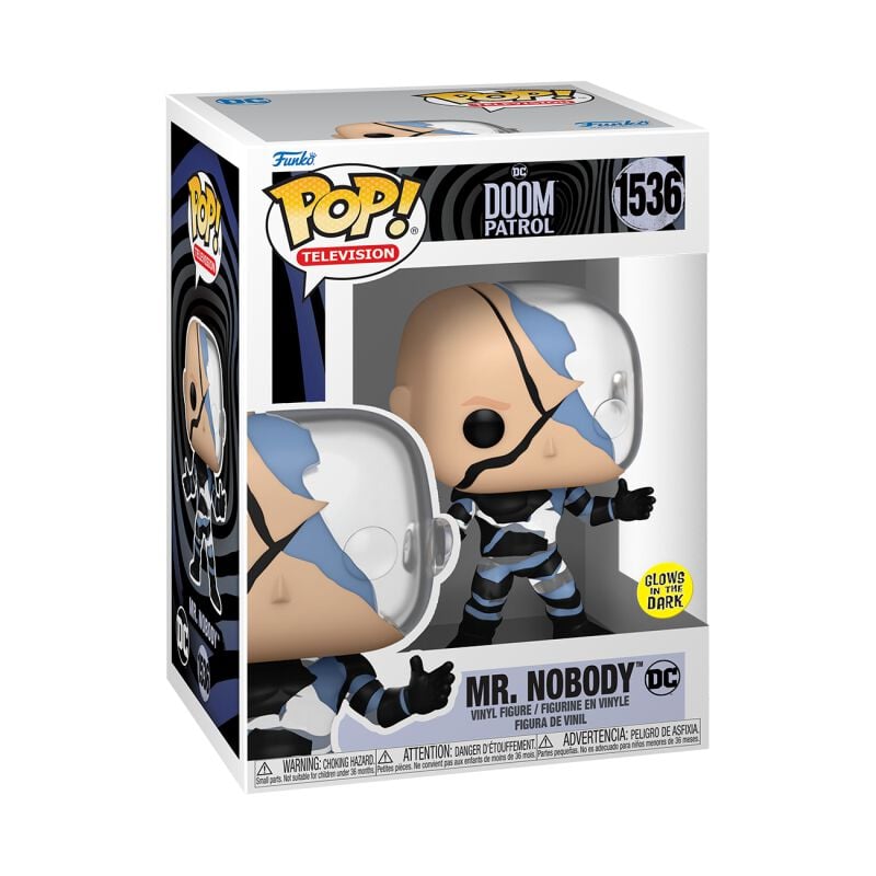 0889698758918 - Mr Nobody (Glow in the Dark) Vinyl Figur 1536 Funko Pop! multicolor