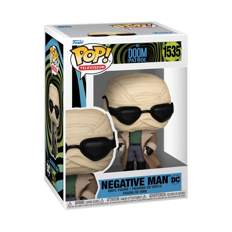 0889698758956 - Larry Trainor Negative Man Vinyl Figur 1535 Funko Pop! multicolor