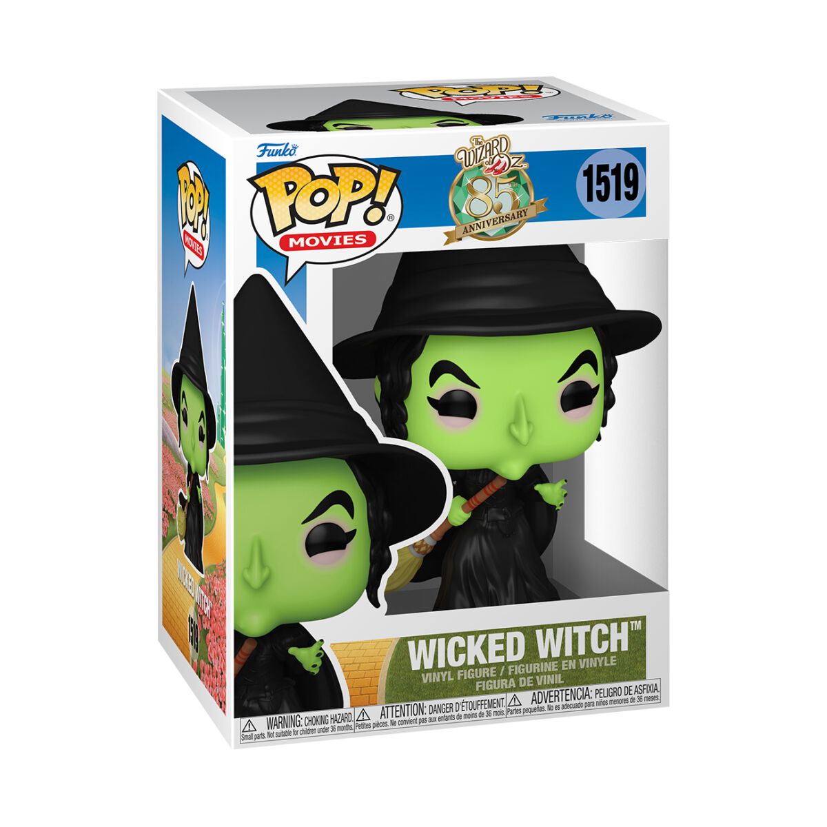 0889698759779 - Wicked Witch Vinyl Figur 1519 Funko Pop! multicolor