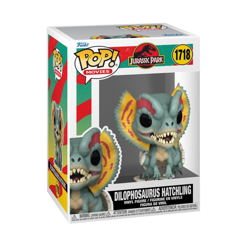 0889698759847 - Dilophosaurus Hatchling Vinyl Figur 1718 Funko Pop! multicolor 0889698759847 - Dilophosaurus Hatchling Vinyl Figur 1718 Funko Pop! multicolor