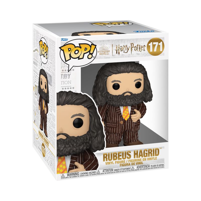 0889698760096 - Rubeus Hagrid (Super Pop!) Vinyl Figur 171 Funko Pop! multicolor