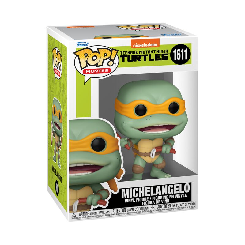 0889698760478 - Michelangelo Vinyl Figur 1611 Funko Pop! multicolor