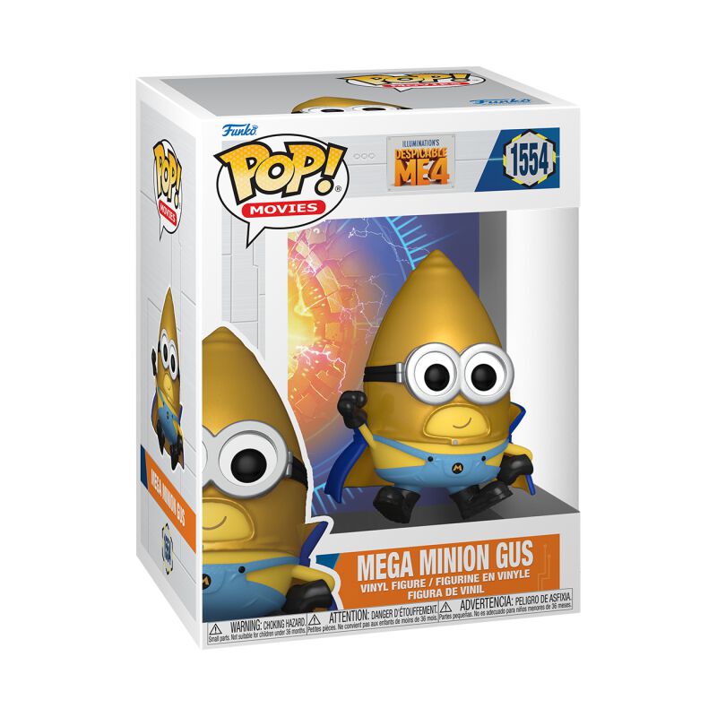 0889698760508 - Ich - Einfach unverbesserlich 4 - Mega Minons Gus Vinyl Figur 1554 Funko Pop! multicolor