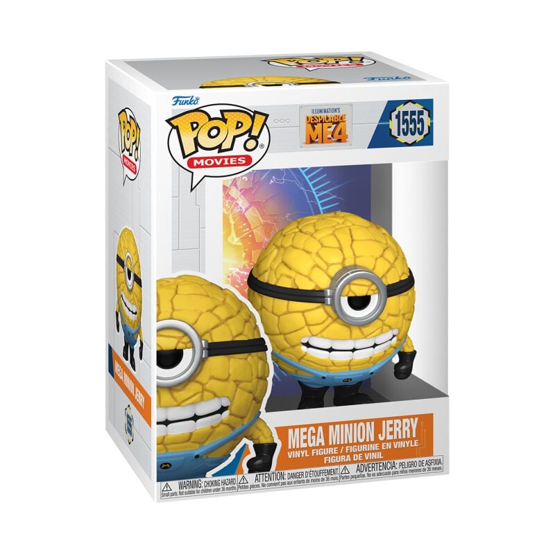 0889698760515 - Ich - Einfach unverbesserlich 4 - Mega Minion Jerry Vinyl Figur 1555 Funko Pop! multicolor