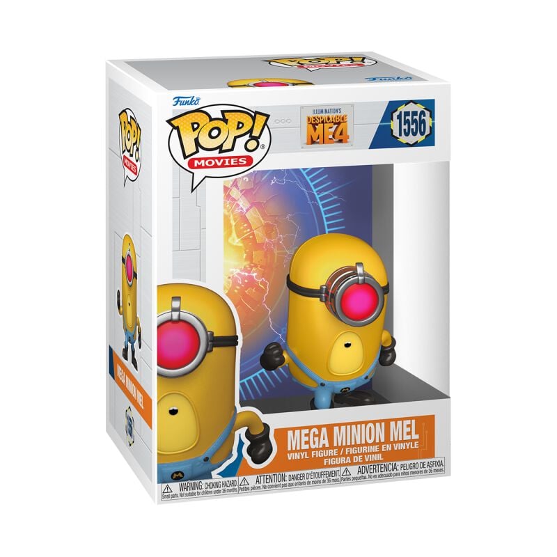 0889698760522 - Ich - Einfach unverbesserlich 4 - Mega Minion Mel Vinyl Figur 1556 Funko Pop! multicolor