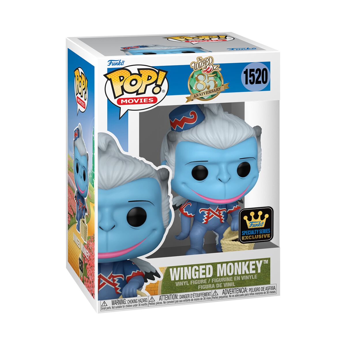 0889698774239 - Winged Monkey (Chase Edition möglich!) Vinyl Figur 1520 Funko Pop! multicolor