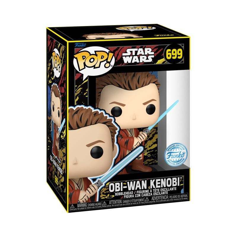 0889698779524 - Obi-Wan Kenobi Vinyl Figur 699 Funko Pop! multicolor