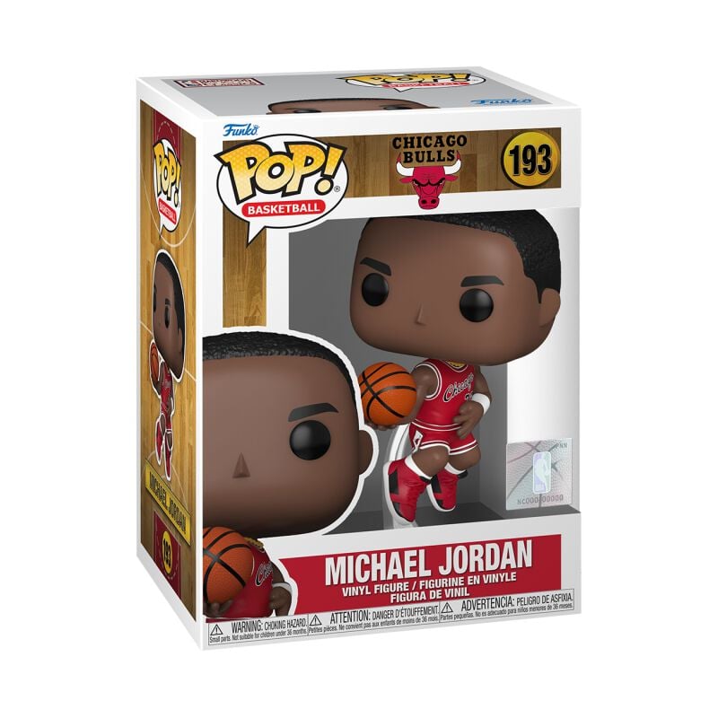 0889698796781 - Michael Jordan Vinyl Figur 193 Funko Pop! multicolor