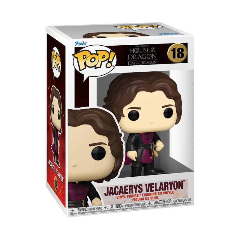 0889698797214 - Jacaerys Velaryon Vinyl Figur 18 Funko Pop! multicolor