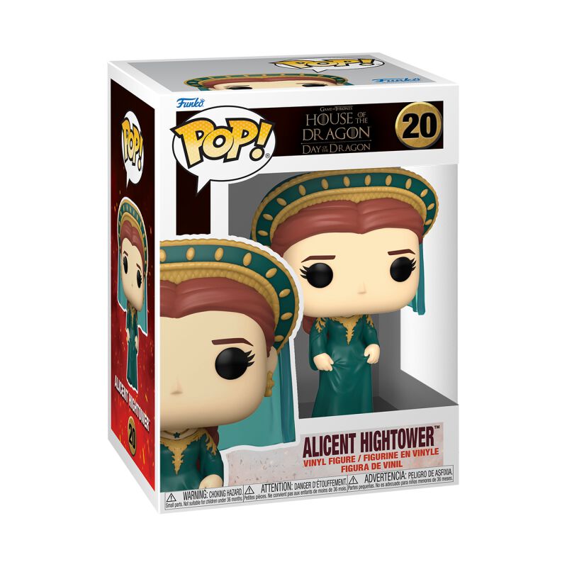 0889698797238 - Alicent Hightower Vinyl Figur 20 Funko Pop! multicolor