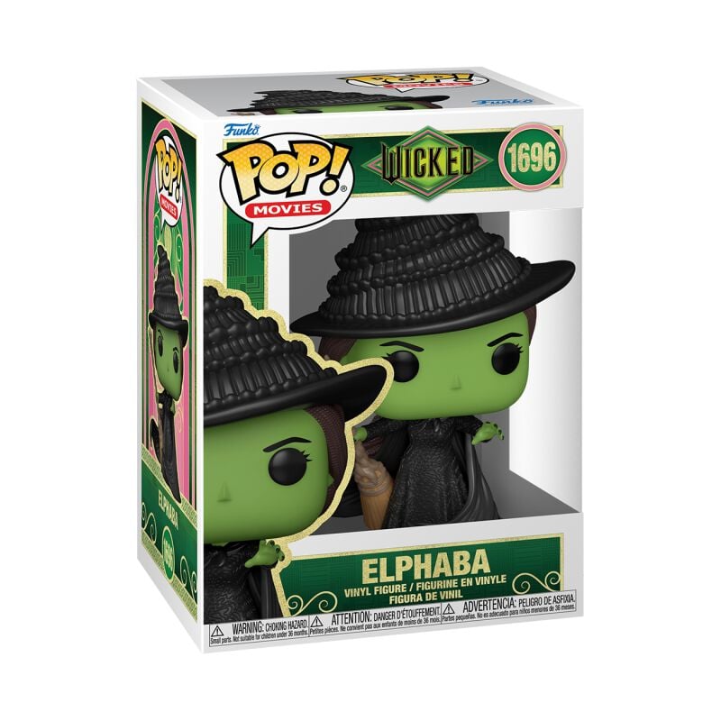 0889698797474 - Elphaba Vinyl Figur 1696 Funko Pop! multicolor