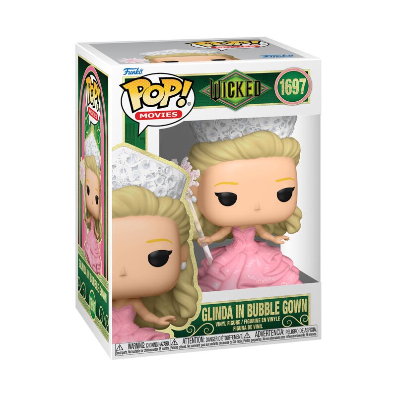 0889698797481 - Glinda in Bubble Gown Vinyl Figur 1697 Funko Pop! multicolor