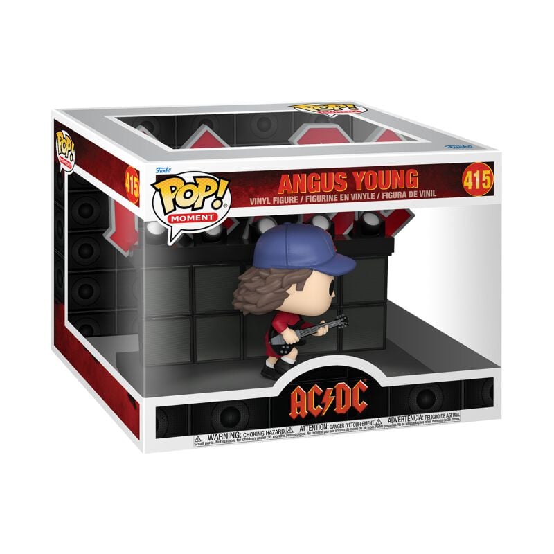 0889698798037 - AC DC Angus Young Rocks! (Pop! Moment) Vinyl Figur 415 Funko Pop! multicolor