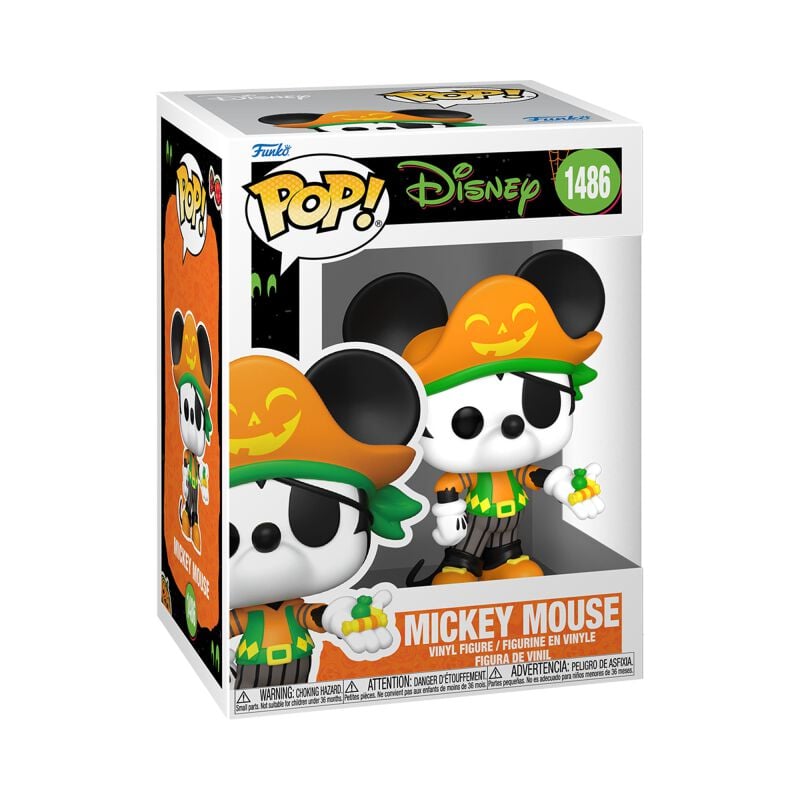 0889698799041 - Mickey Mouse Vinyl Figur 1486 Funko Pop! multicolor