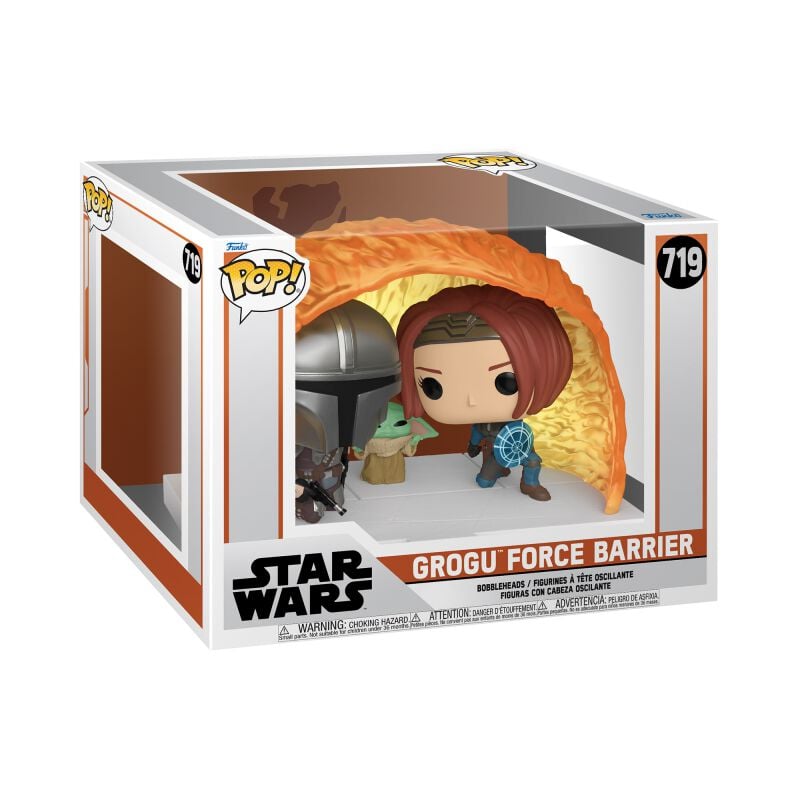 0889698800020 - The Mandalorian - Grogu Force Barrrier (Pop! Moment) Vinyl Figur 719 Funko Pop! multicolor