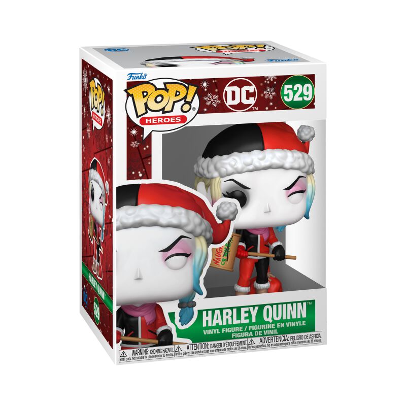 0889698800297 - Harley (Holiday) Vinyl Figur 529 Funko Pop! multicolor