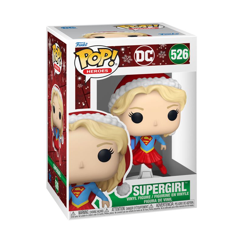 0889698800310 - Supergirl (Holiday 24) Vinyl Figur 526 Funko Pop! multicolor