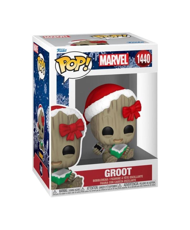 0889698800334 - Groot (Holiday) Vinyl Figur 1440 Funko Pop! multicolor