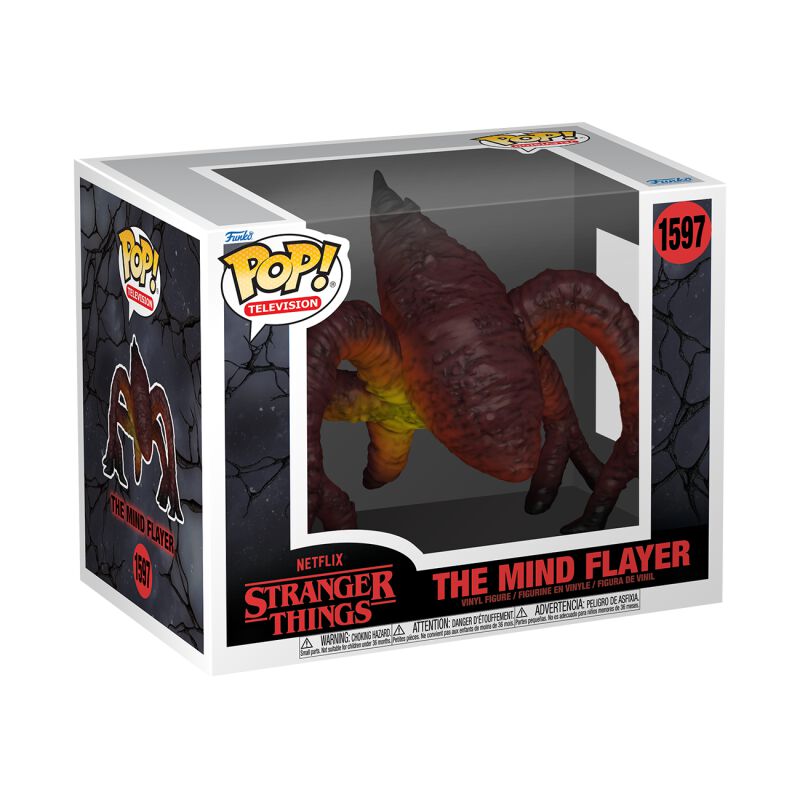 0889698800471 - The Mind Flayer (Super Pop!) Vinyl Figur 1597 Funko Pop! multicolor