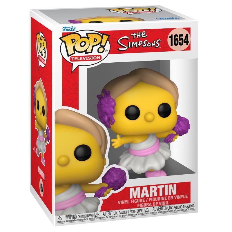 0889698800730 - - Pop! Simpsons S10 Martin as Calliope 10cm - Figur 0889698800730 - - Pop! Simpsons S10 Martin as Calliope 10cm - Figur