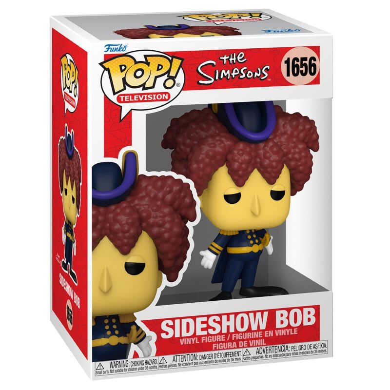0889698800754 - Sideshow Bob Vinyl Figure 1656 Funko Pop! multicolor