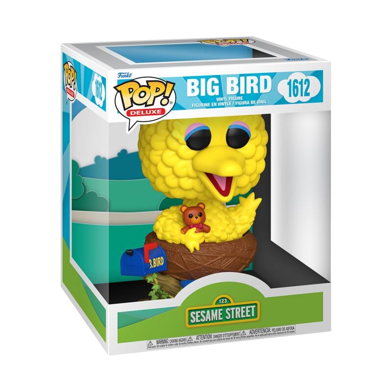 0889698801416 - Big Bird (Pop! Deluxe) Vinyl Figur 1612 Funko Pop! multicolor